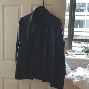 Marc New York genuine leather Shacket. Size XS